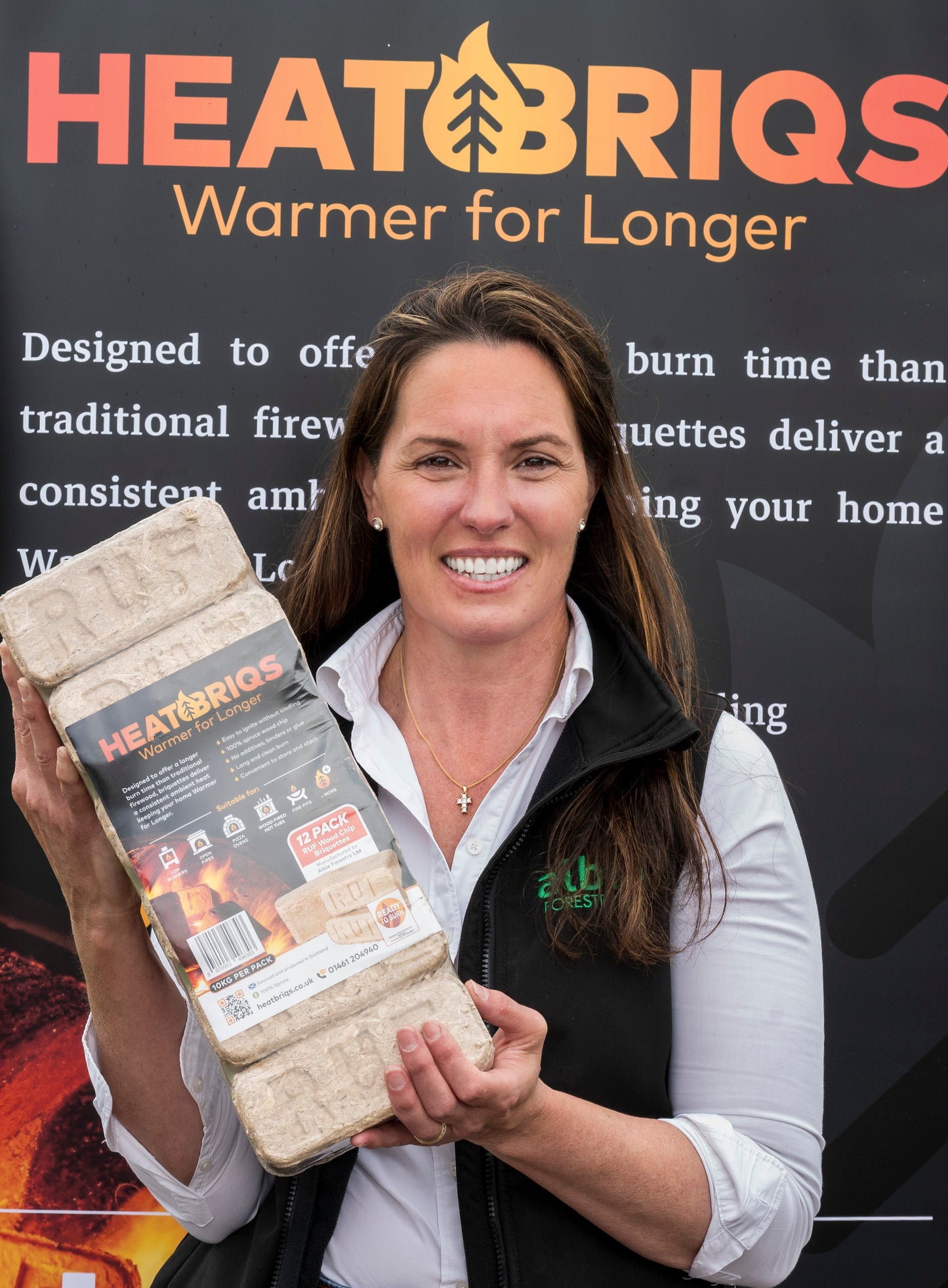 Full Pallet HeatBriqs Firewood Briquettes